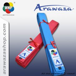 Arawaza Japanese Style Kata Belt - WKF app. 210 | Red