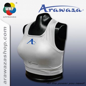 Arawaza Chest protector set WKF approved XS