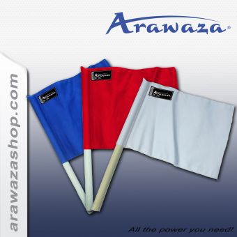 Arawaza Kampfrichter Flaggen , Referee Flags Blue
