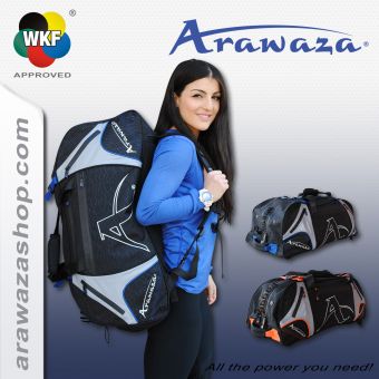 Arawaza Technical Sport Bag Trolley | M | Orange / Black