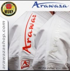 Arawaza Kata Del. Evo Combo-Set, red/white ,WUKF app. 