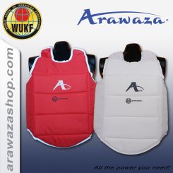 Arawaza Bodyprotector - WUKF Approved red-white XS