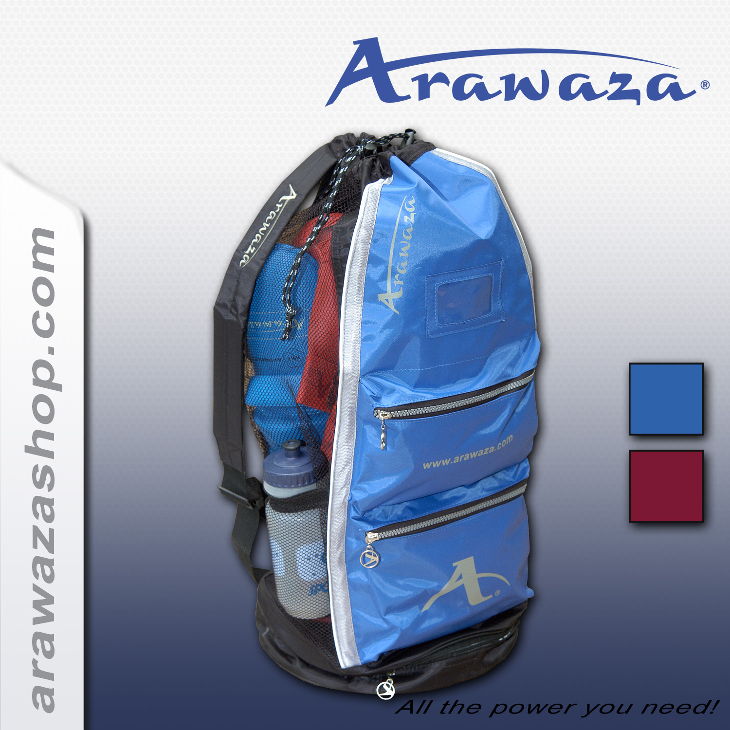 Buy wholesale Multifunctional sports bag & backpack Arawaza | black-pink -  Product Color: Pink / Product Size: S