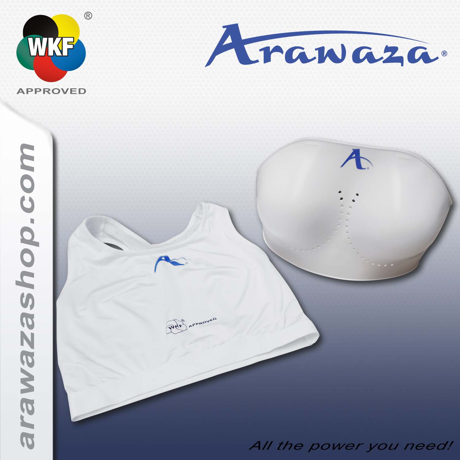 Arawaza Germany Austria Arawaza Chest protector set WKF approved